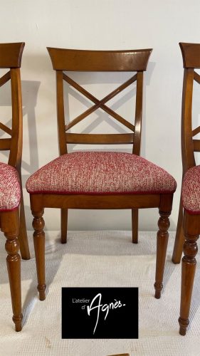 Rénovation chaise contemporaine