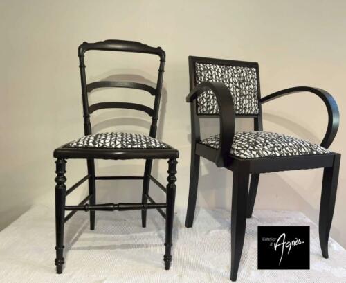 Restauration de chaises de style