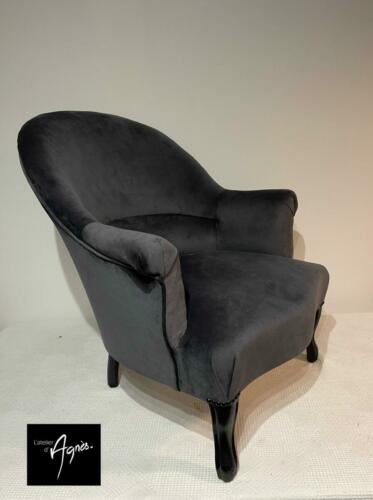 Restauration fauteuil crapaud Bordeaux