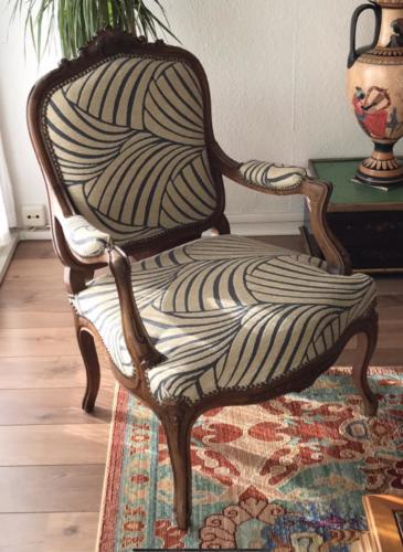 Restauration de fauteuils Louis XV